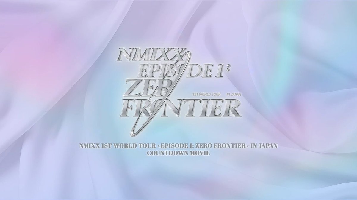 JYPJAPAN_NMIXX 2026.08.03 Countdown poster